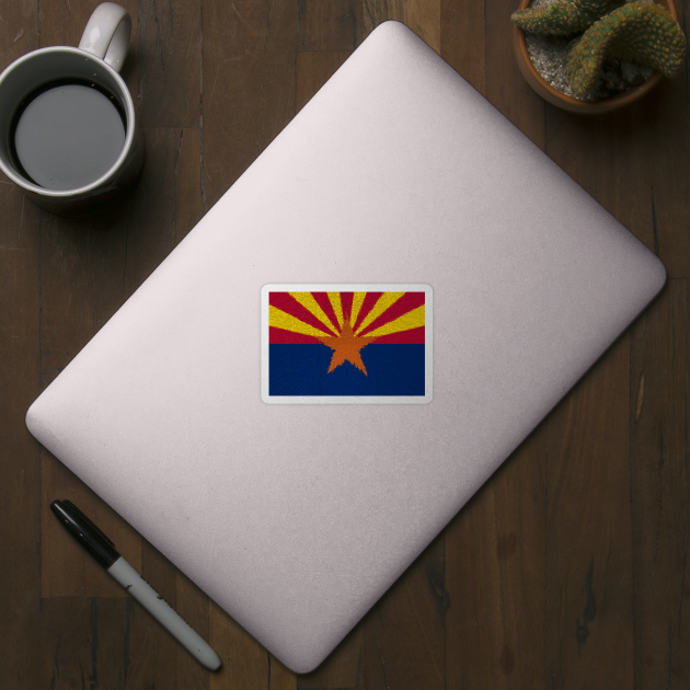 Extruded flag of Arizona by DrPen